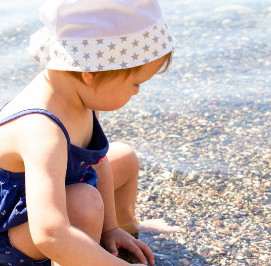 bambini protezione sole